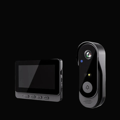 Smart Video Doorbell — 1080P Outdoor WiFi, Infrared Night Vision, Two-Way Audio, Real-Time Monitoring