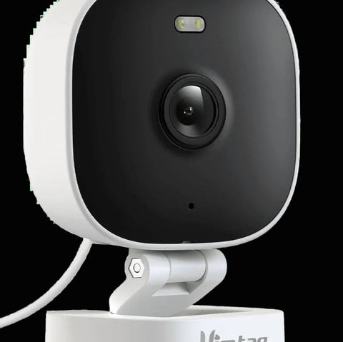 Indoor/Outdoor Smart Security Camera — WiFi, Night Vision, Two-Way Audio, Alexa Compatible, 24/7 Recording